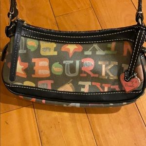 Cute Dooney and Burke Scribble Graffiti purse